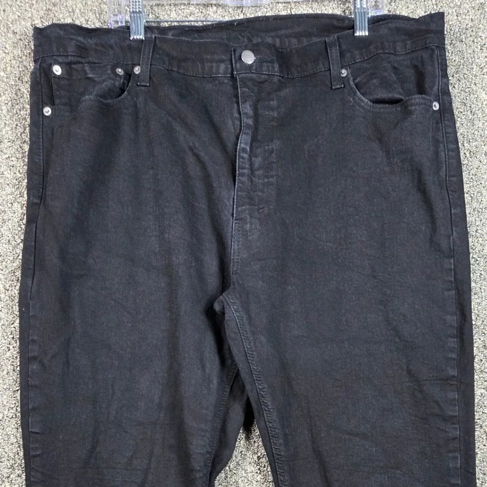Levi's 541 Athletic Taper Jeans‎ Mens 42x30 Black Denim Western Street Workwear